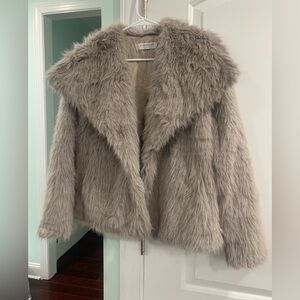 Forever 21 Taupe Teddy Jacket